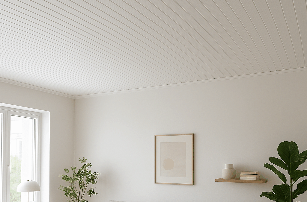 ¿Buscas un cielo raso moderno? Elegí tablilla PVC: fácil de instalar y mantener 